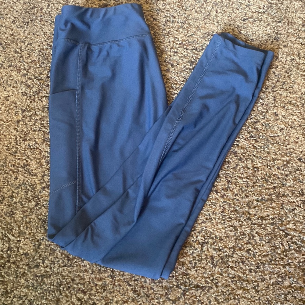 Dark blue runaway leggings
